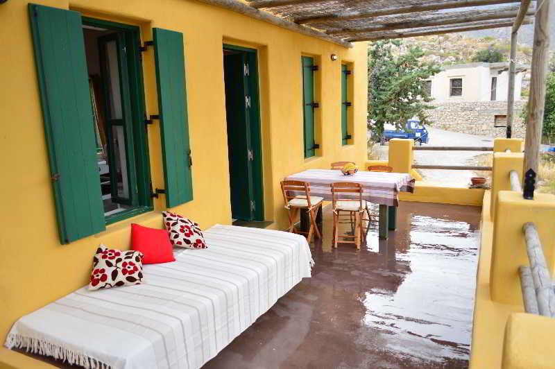 Atlantis Houses Chalki Town Exterior foto