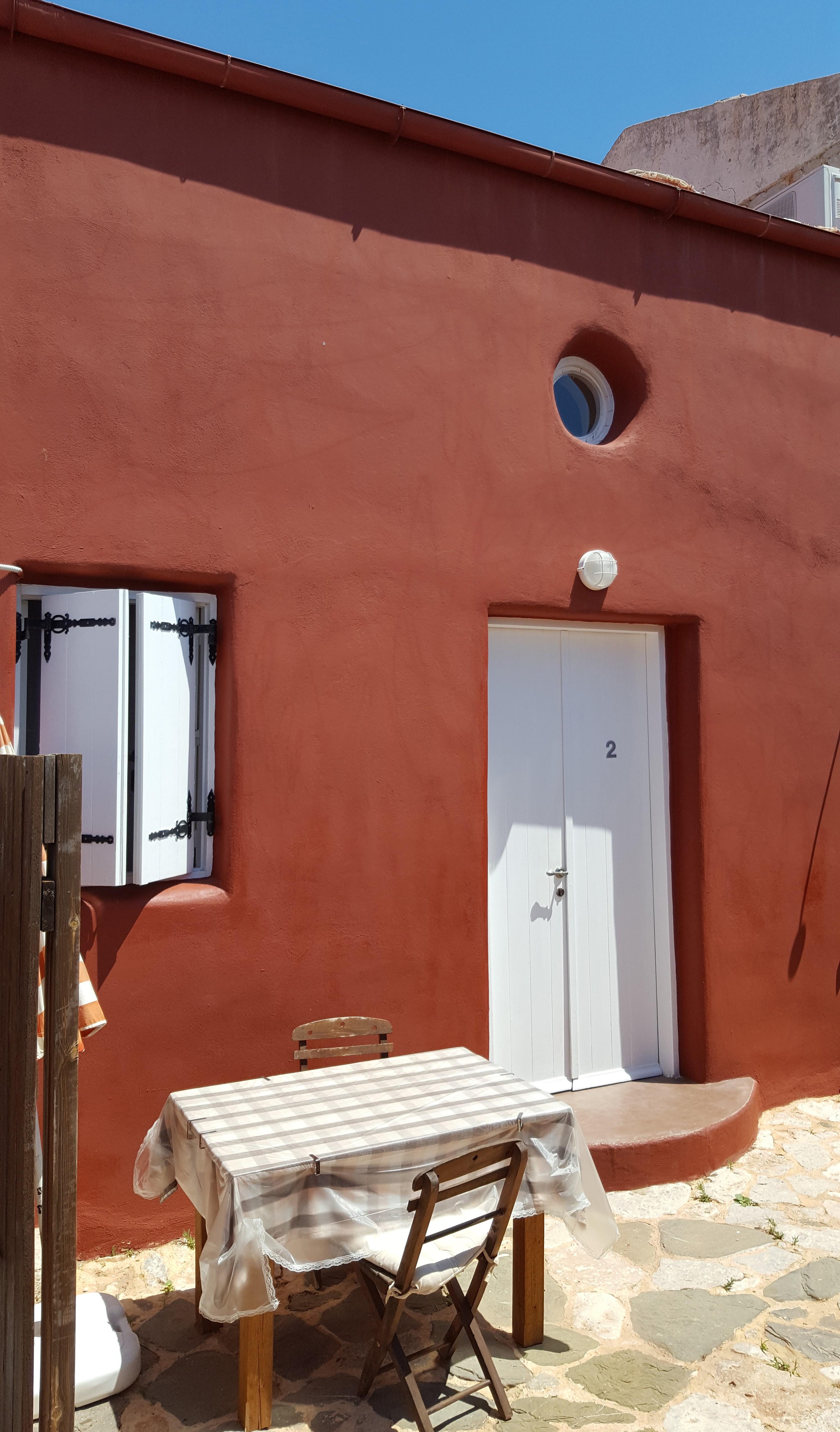 Atlantis Houses Chalki Town Exterior foto
